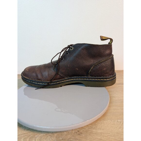 Dr Doc Martens Sussex Air Wair Chukka Boots Brown Leather AW004 Unisex Mens 11 - Picture 8 of 11